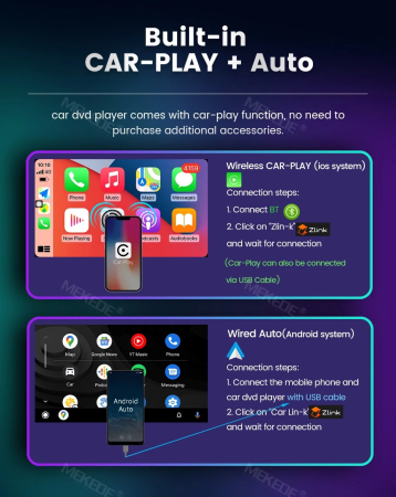 Navigatie Android JunSun 2gbRAM carplay, Golf 4, Passat b5, b5.5, gps, wifi, android auto [8]