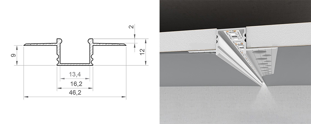 Profil LED GK18-3