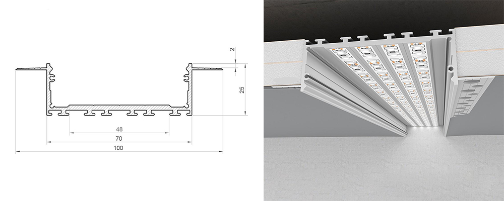 Profil LED GK27-7