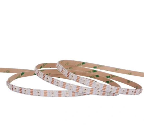 Banda LED Digitala 60LED IC2815 60PIXELI • 12V • 10W • RGB 1LEDS • IP20 • 10mm [2]