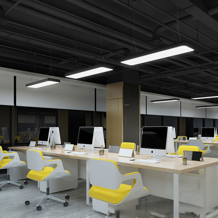 Lampa de tavan cu pandantiv LED  72W • 4680LM 1200*300*60 • alb neutru 4000K [2]
