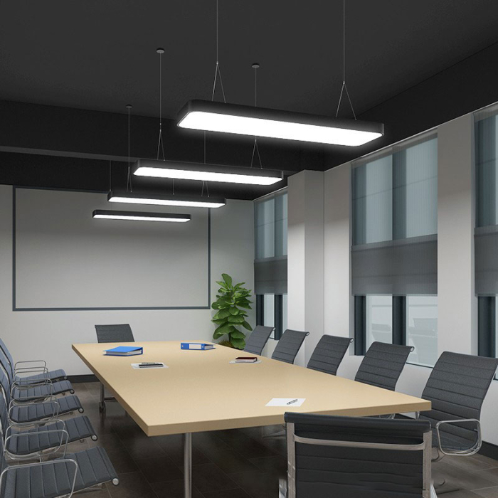 Lampa de tavan cu pandantiv LED  72W • 4680LM 1200*300*60 • alb rece 6000K [3]