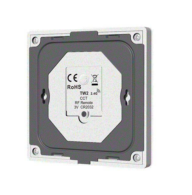 Panou LED montat pe perete - CCT - 1 zona - 3V - TW2(W) [2]