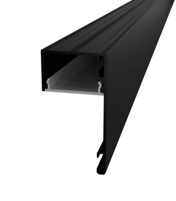 LED profile DECO LINE BLACK 2m [2]