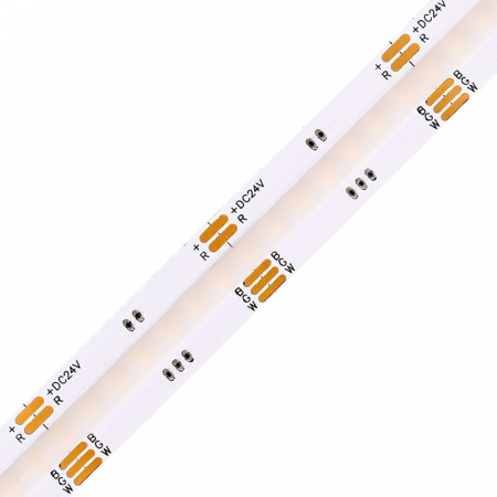 BANDA LED RGBW - Banda LED COB RGB+6000K 896LED/M • 24V • 16W • IP20 • 860lm • 12mm