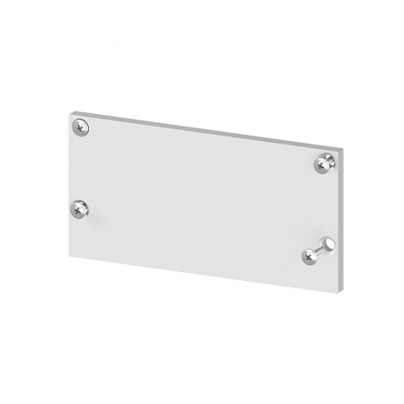 Profil LED GK23-7 - Capac de capat din aluminiu fara gaura P23-2, P23-3, P23-7, GK23-7