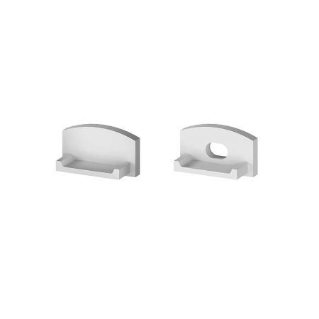 Profil LED P4-1 - Set capace capat plastic P4-1, GK6-3 C1