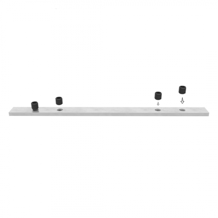 Profil LED P22-3 - Conector drept 180°