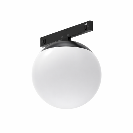 SINA MAGNETICA 5MM - Corp de iluminat magnetic negru 24V DC 6W 3000K 429LM 180° RA90 5 Φ95MM