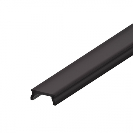 Profil LED P6-6 - Dispersor C10 Negru 2M