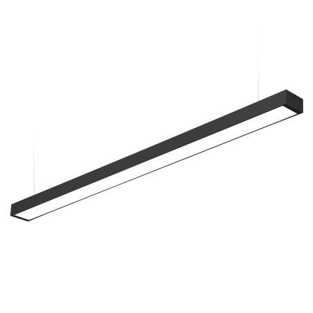 ILUMINAT BIROU - Lampa de tavan cu pandantiv LED 48W • 3120LM 1200*100*50 • alb rece 6000K