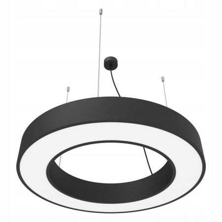 Lampa de tavan cu pandantiv LED moderna  72W • 4680LM Φ100CM • alb neutru 4000K [2]