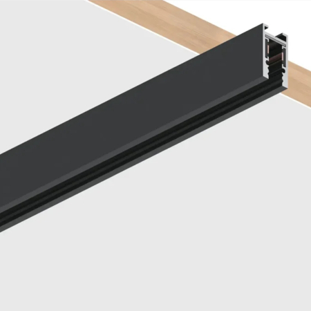 SINA MAGNETICA 5MM - Mini sina magnetica 24V DC 3M negru mat