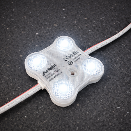 LED MODULES - Modul LED Arlight chip 12V • 1.44W • 170°• 230lm • 10000K • IP68