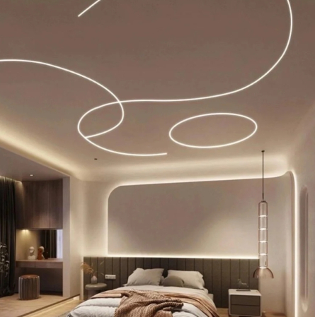 Profil LED flexibil de 2m incastrat Model 14 difuzor silicon [4]