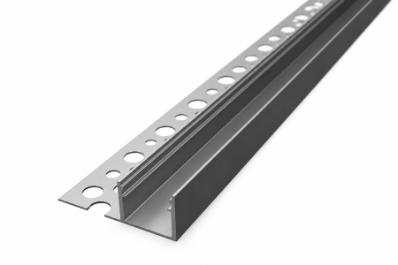 LED PROFILES - Profil LED Încastrat RECESSED 13 din Aluminiu, 2 m – LP313 - dispersor opal