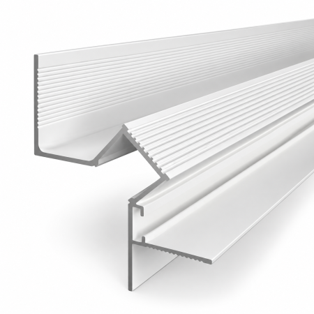 PROFILE LED - Profil LED de 2m WALL-GLOW 45 Dispersor Opal 2M