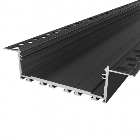 Profil LED GK27-7 - Profile LED GK27-7 Aluminiu Negru 2M
