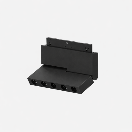 SINA MAGNETICA 5MM - Proiector Led Magnetic Black 24V DC 12W 3000K 684LM 24° RA90 L232MM