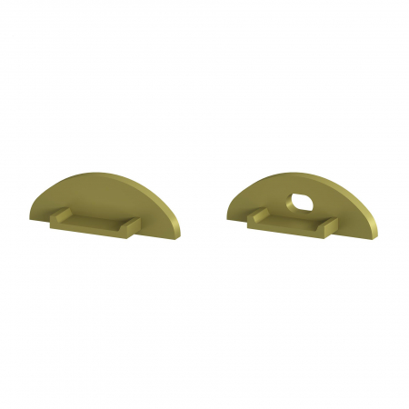 Profil LED P2-1 - Set capace capat plastic P2-1 [C1]
