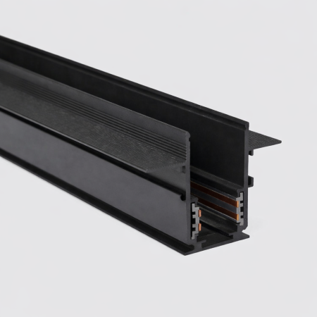 SINA MAGNETICA 20MM - Sina magnetica incastrata negru mat 1M 48V DC