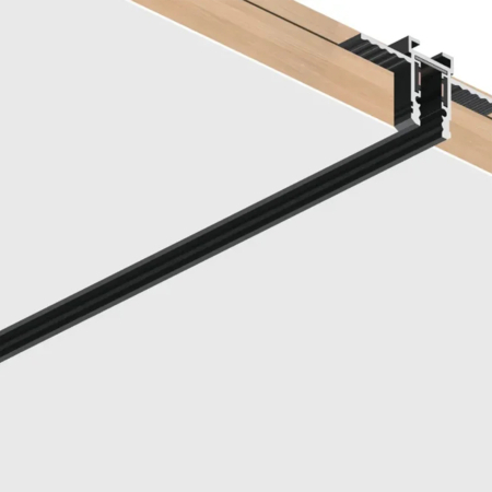 SINA MAGNETICA 5MM - Sina magnetica mini negru mat incastrat 2M