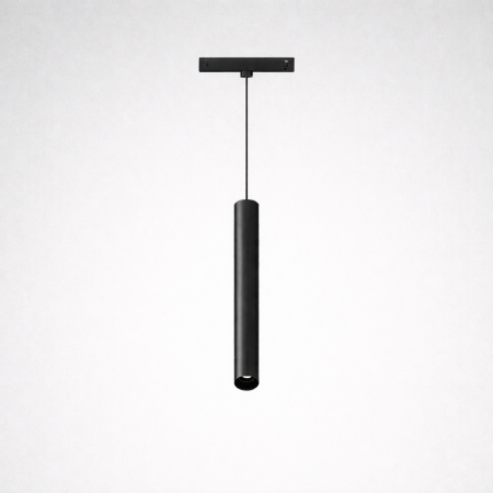 SINA MAGNETICA 5MM - Spot led suspendat magnetic Negru 24V DC 6W 4000K 374LM 24° RA90 Ø30*L300