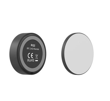 Telecomandă RF 2.4GHz RQ2 Negru pentru Controlere LED – DIM / CCT / RGB / RGBW / RGB+CCT - Copie [1]