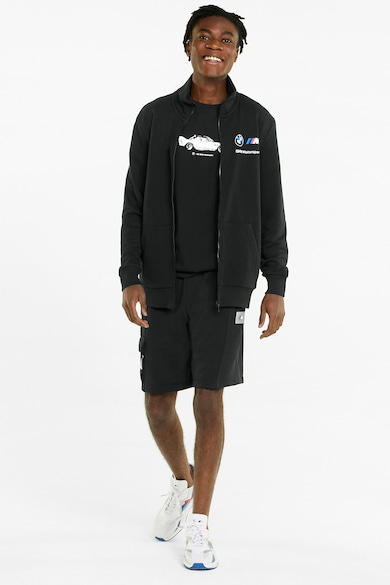 BMW Mms Ess Sweat Jacket TR Cotton Black 533403-01 [3]