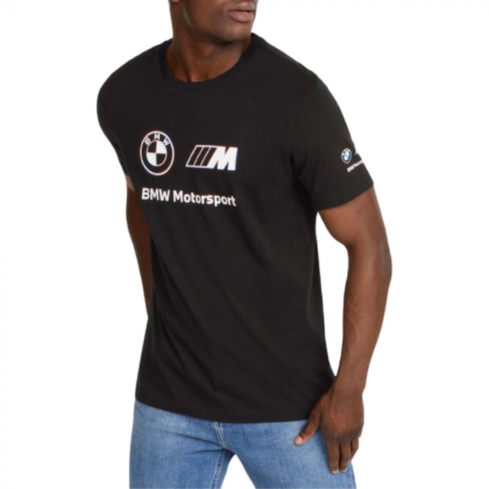 Bmw Mms Logo Tee+ Cotton Black [2]