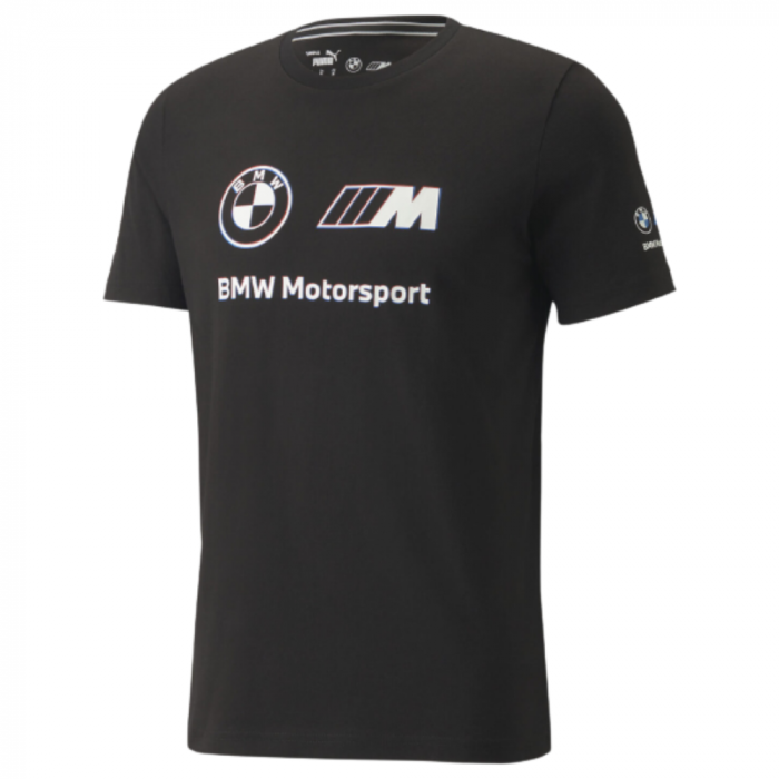 Bmw Mms Logo Tee+ Cotton Black