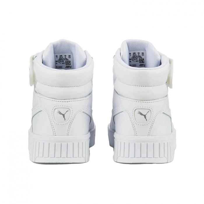 Carina 2.0 Mid Jr Puma White-Puma White- 387376-02 [6]