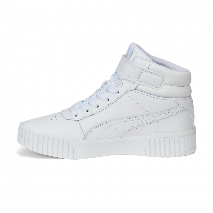 Carina 2.0 Mid Jr Puma White-Puma White- 387376-02 [2]