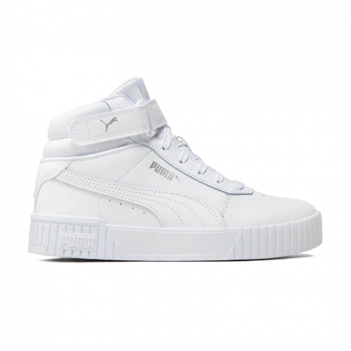 Carina 2.0 Mid Jr Puma White-Puma White- 387376-02