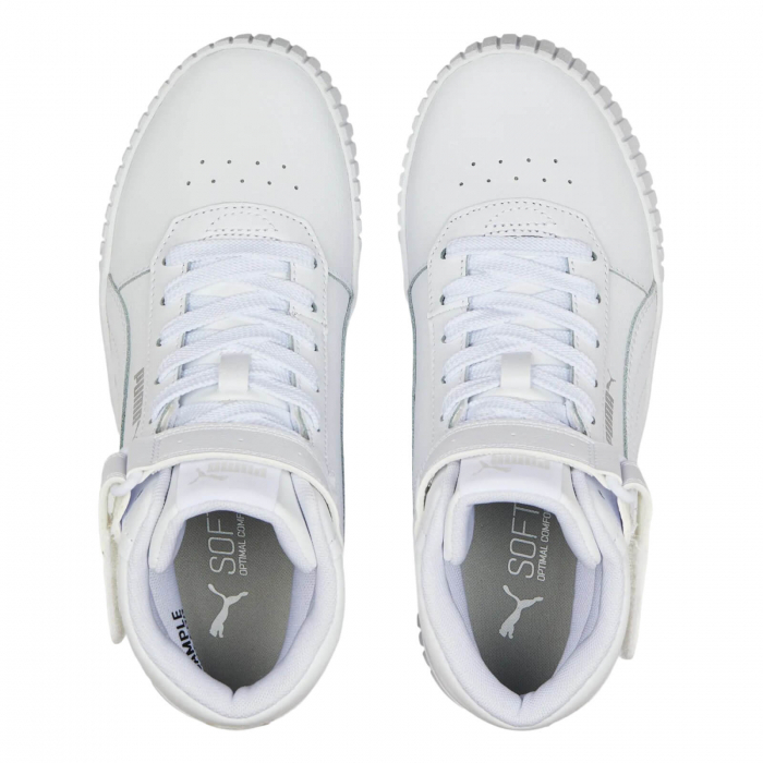Carina 2.0 Mid Jr Puma White-Puma White- 387376-02 [3]