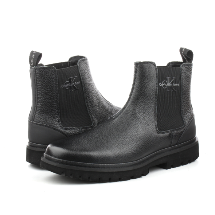 CLASSIC CUP LACEUP LTH BT WOVEN YM01447-0GM [3]