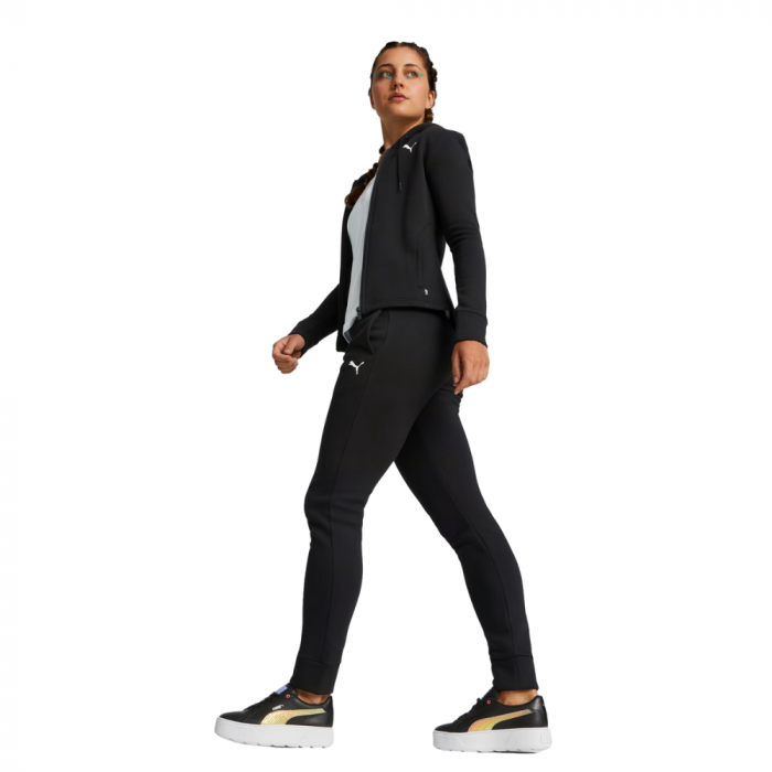 Classic Hooded Tracksuit FL cl Puma Blac [3]
