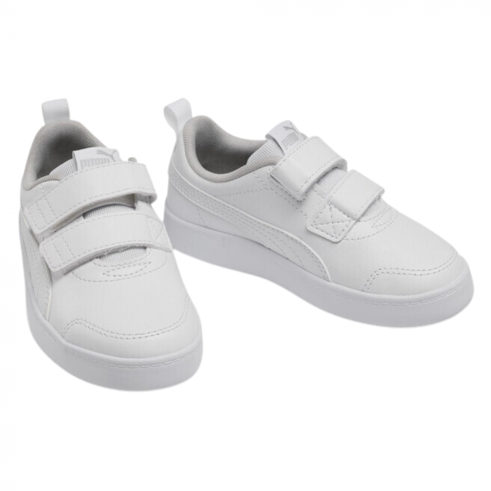 Courtflex v2 V PS Puma White-Gray Violet [3]