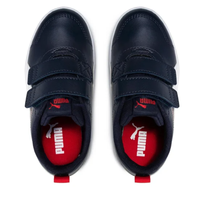 Courtflex v2 V PS Peacoat-High Risk Red 371543-01 [5]