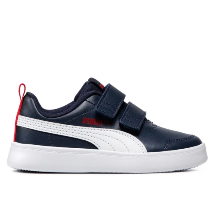 Courtflex v2 V PS Peacoat-High Risk Red 371543-01 [1]