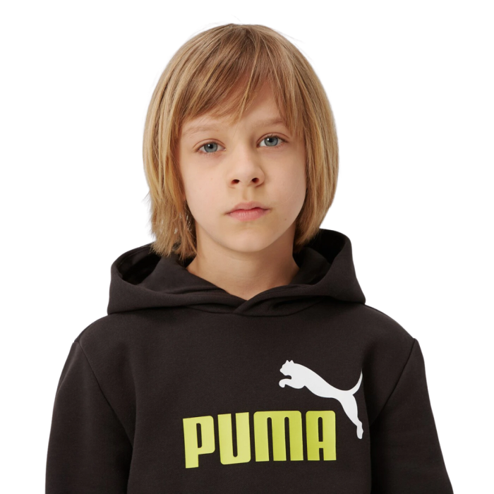 ESS+ 2 Col Big Logo Hoodie FL B PUMA Bla 586987-59 [2]