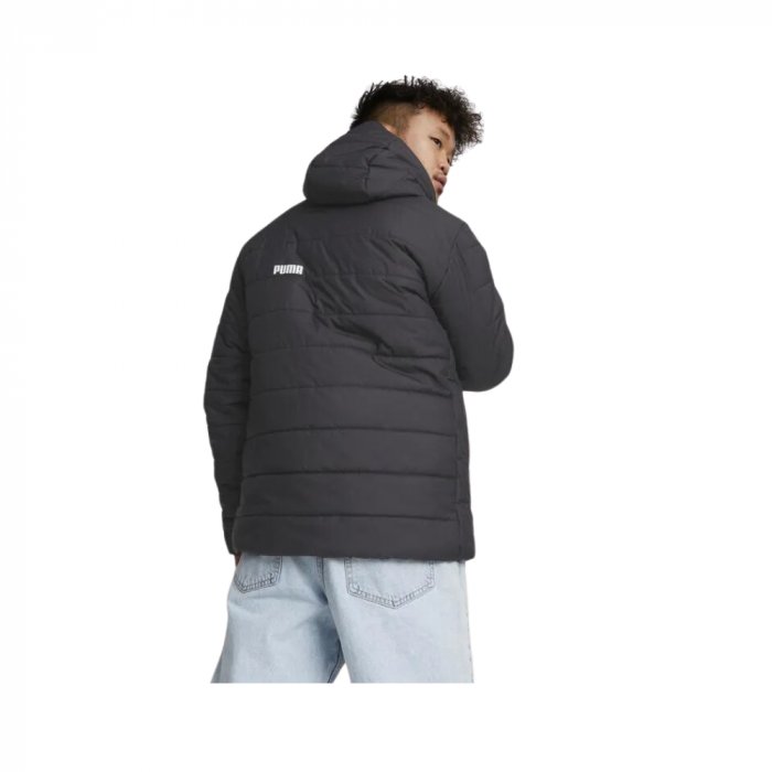 ESS Hooded Padded Jacket Puma Black [2]