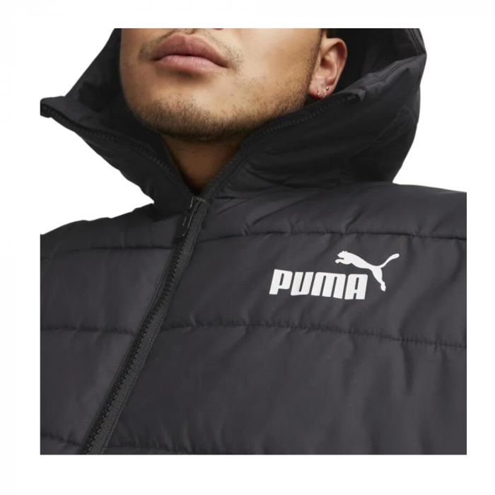 ESS Hooded Padded Jacket Puma Black [4]