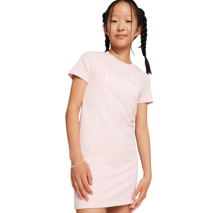 ESS+ Logo Dress TR G Whisp Of Pink 673493-67
