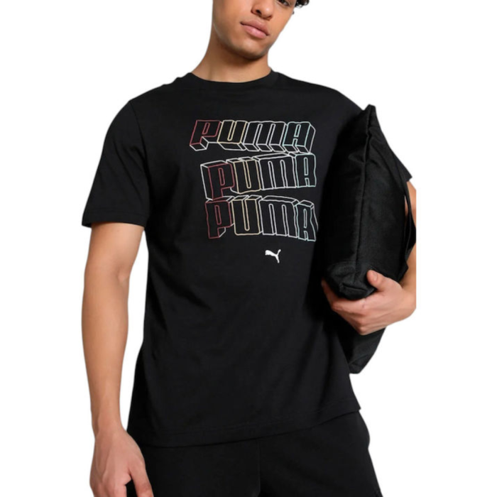 ESS LOGO LAB HOG Tee PUMA Black 684664-01 [1]