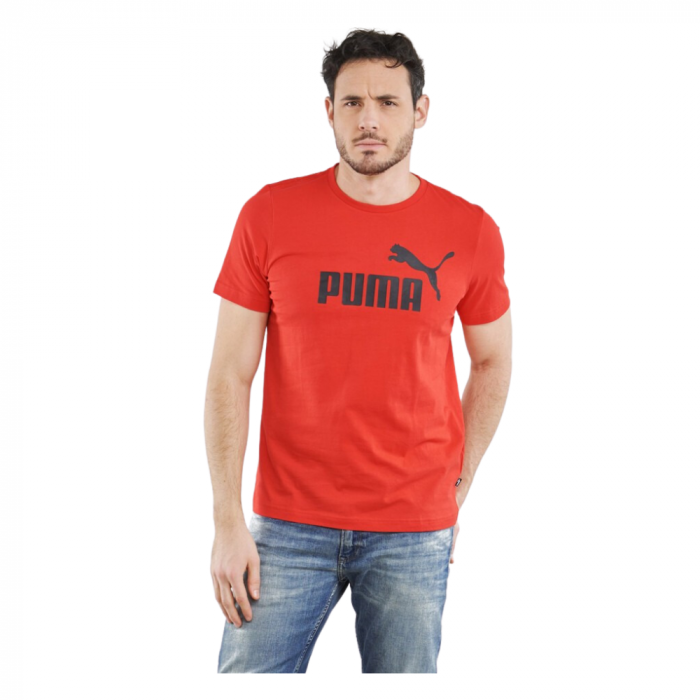 Ess Logo Tee High Risk Red [3]