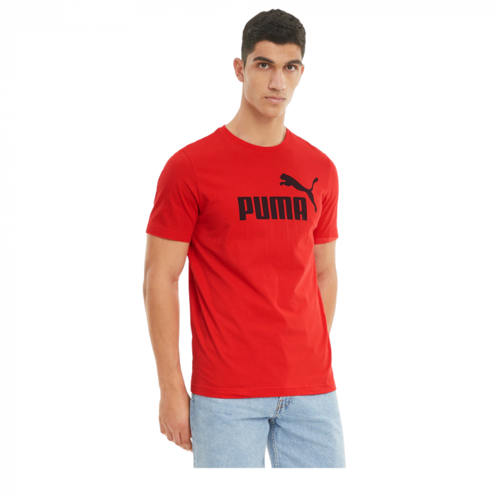 Ess Logo Tee High Risk Red [2]