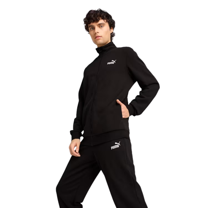 ESS NO.1 LOGO TR Knitted Suit PUMA Black 684848-01 [3]