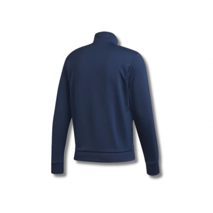 Adidas Originals Essentials Track Jacket With Trefoil Logo In Navy-black [2]