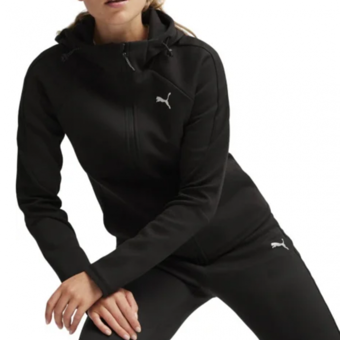 EVOSTRIPE FZ Hoodie PUMA Black 677878-01 [3]